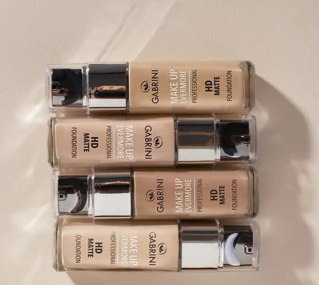 کرم پودر شیشه ایHD مات گابرینی اصل (باضمانت)