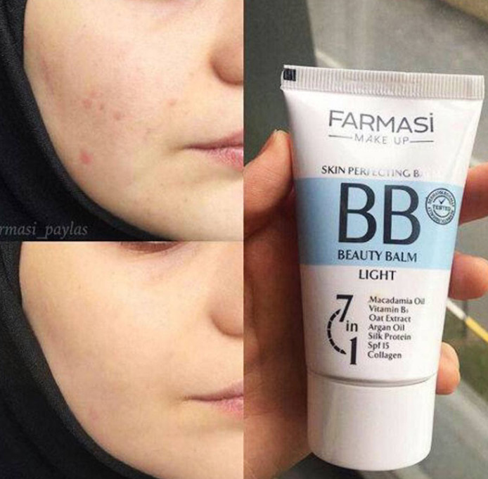 تست رنگ ب ب کرم فارماسی اصل