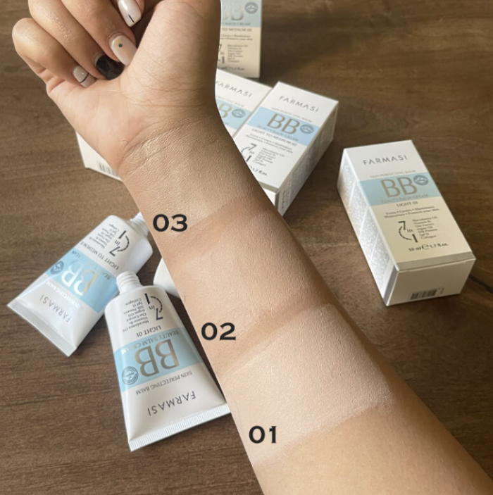 تست رنگ ب ب کرم فارماسی اصل