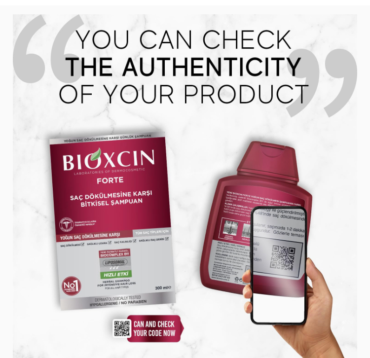 اطمینان از اورجینال بودن شامپو ضد ریزش مو بیوکسین مدل فورت(اصل) باضمانت
