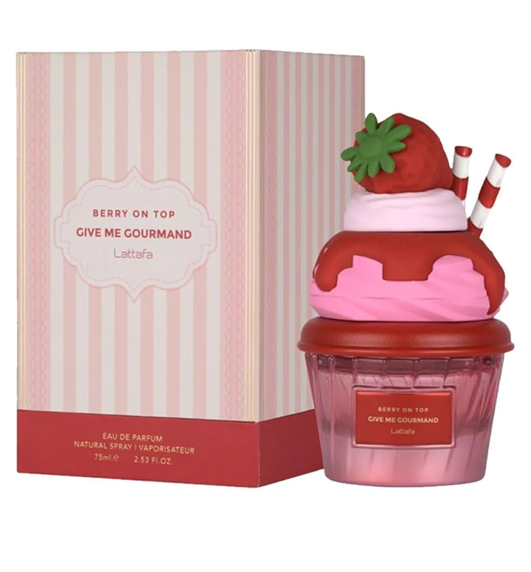 ادکلن بستنیLattafa berry on top اصل ۷۵ میل (ارسال به ضمانت اصل بودن)