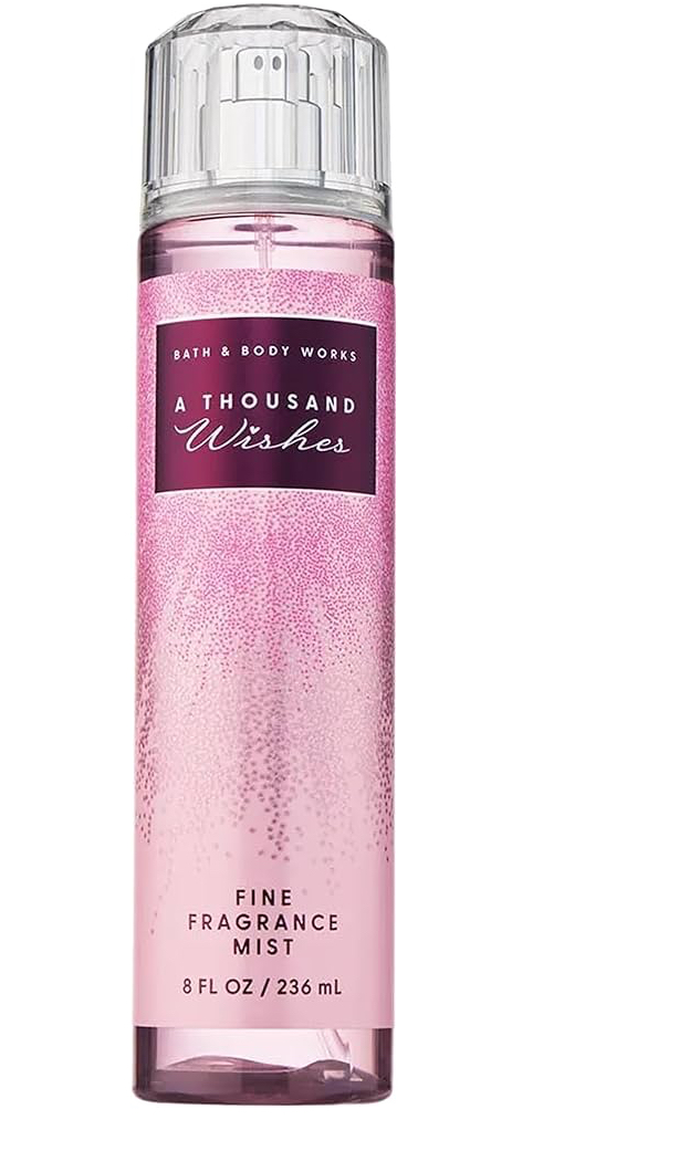 بادی اسپلش و اسپری بدن    Bath And Body Works A Thousand Wishes Fine Fragrance Mist اصل حجم 236ml (ارسال به ضمانت اصل بودن)
