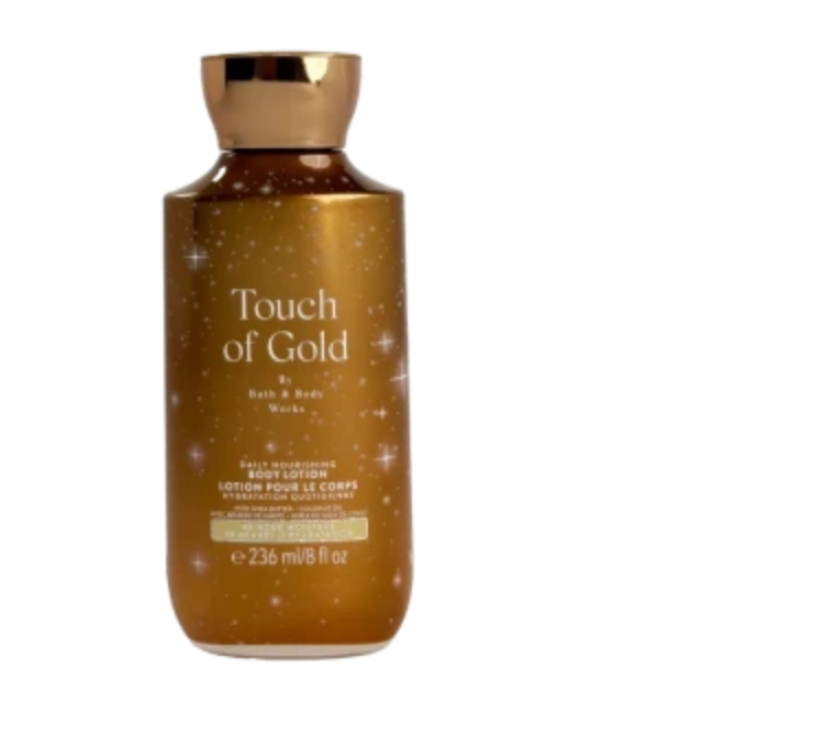 لوسیون بدن اصل Touch of Gold Bath and Body Works Touch of Gold Body Lotion (ارسال به ضمانت اصل بودن)