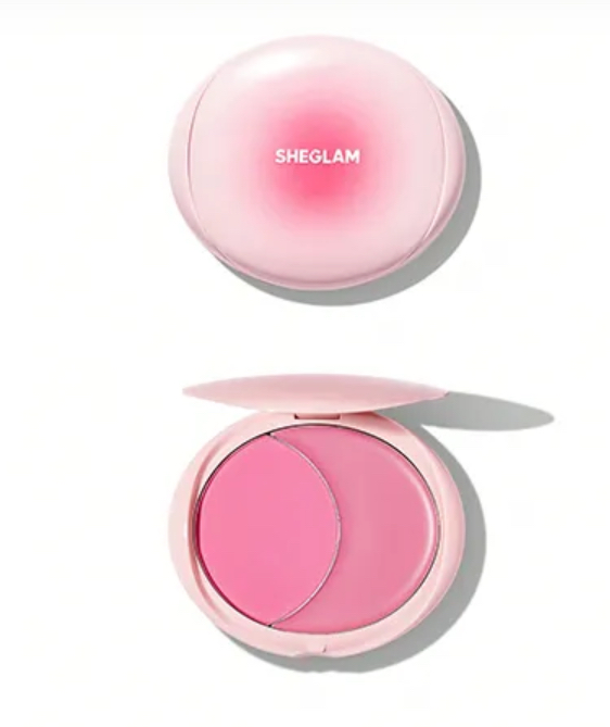 رژگونه دو طرفه کرمی و پودری اصل sheglamCheek 2 Cheek Blush Duo-Pink Sprinkles (ارسال به ضمانت اصل بودن)