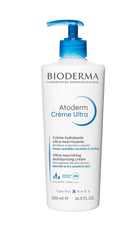 کرم مرطوب‌ کننده پوست خشک Bioderma Atoderm Cream Ultra 500 ml اصل (ارسال به ضمانت اصل بودن)
