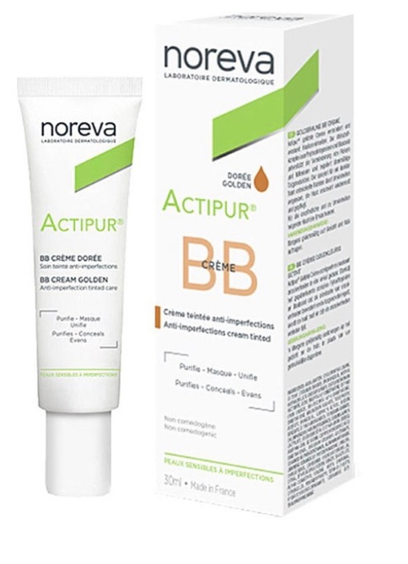 بی بی کرم ضد جوش اصلNoreva Actipur Anti-Blemish Tinted BB Cream Light 30ml(ارسال به ضمانت اصل بودن)