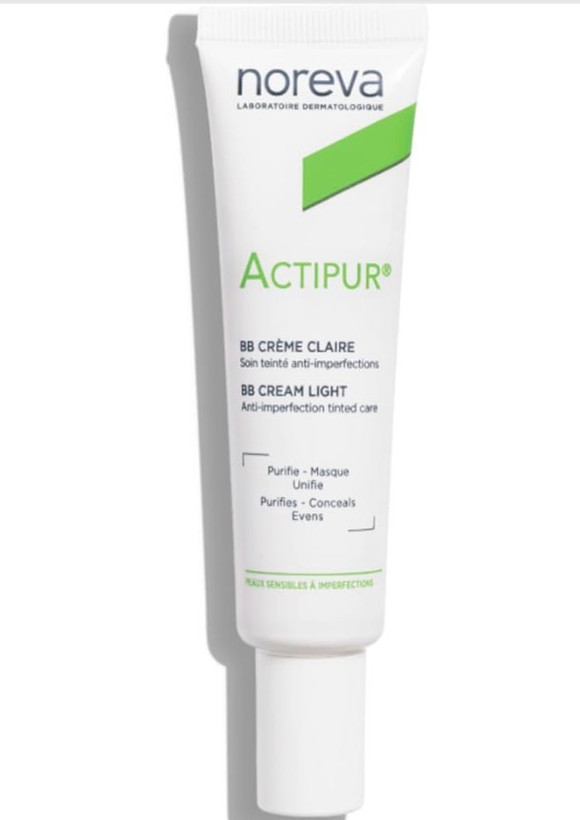 بی بی کرم ضد جوش اصلNoreva Actipur Anti-Blemish Tinted BB Cream Light 30ml(ارسال به ضمانت اصل بودن)